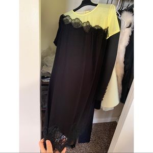 sandro lace dress brand new